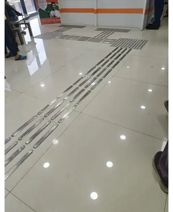 BANK OFF BADODA PUNE ZONE - tactile installation photo 2