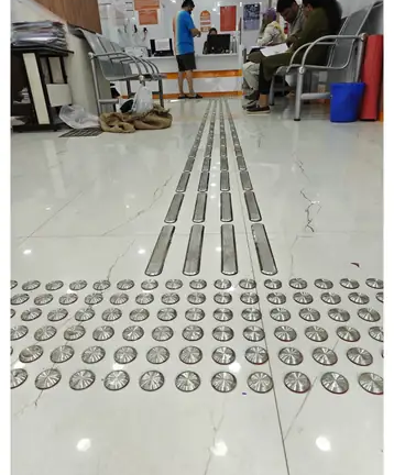 BANK OFF BADODA PUNE ZONE - tactile installation photo 4