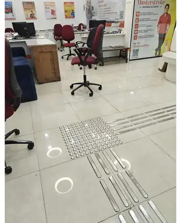 BANK OFF BADODA PUNE ZONE - tactile installation photo 8