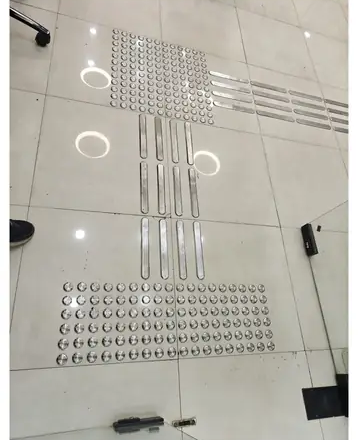 BANK OFF BADODA PUNE ZONE - tactile installation photo 9