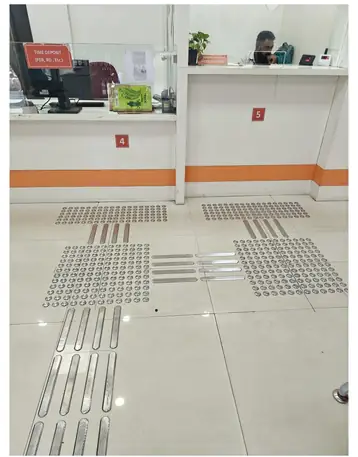 BANK OFF BADODA PUNE ZONE - tactile installation photo 16