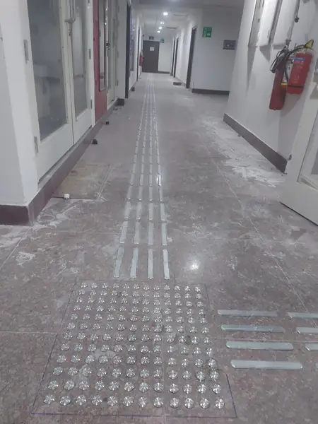 CGST BHAVAN LUCKNOW - tactile installation photo 1