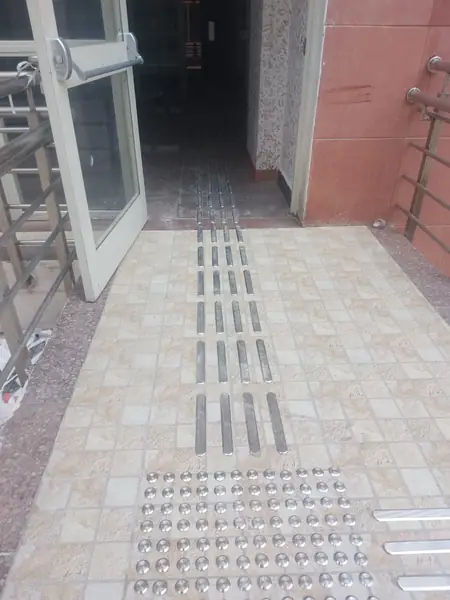 CGST BHAVAN LUCKNOW - tactile installation photo 6