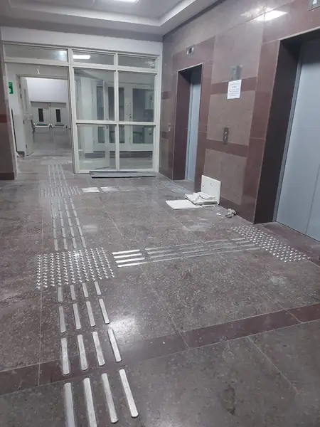 CGST BHAVAN LUCKNOW - tactile installation photo 8