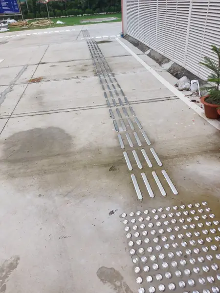 CGST BHAVAN LUCKNOW - tactile installation photo 10