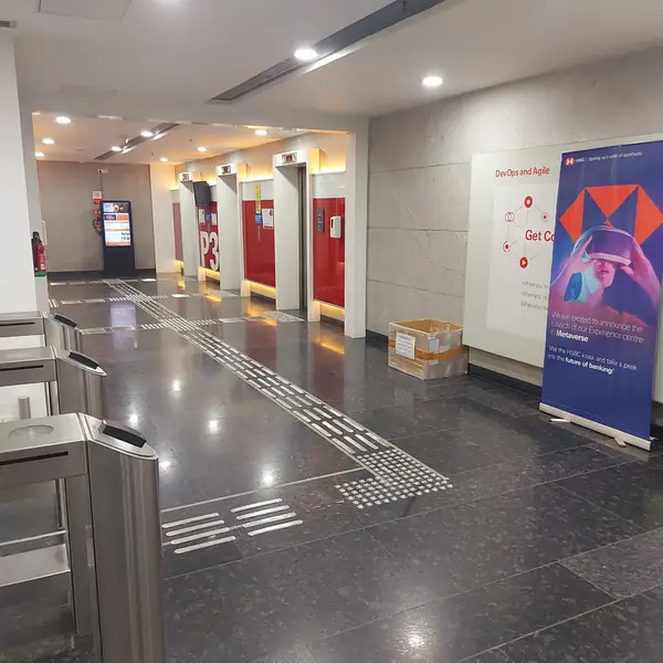 HSBC PUNE - tactile installation photo 10