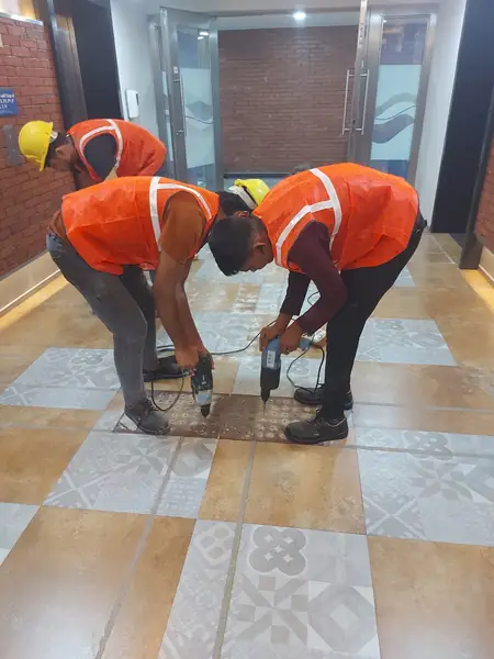 HSBC PUNE - tactile installation photo 11