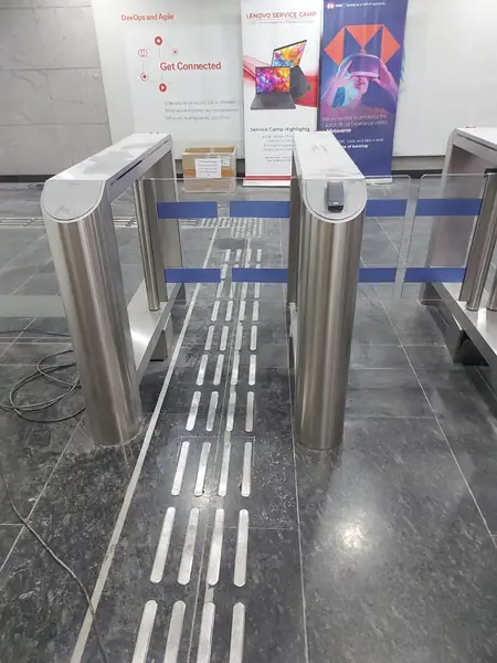 HSBC PUNE - tactile installation photo 13