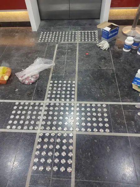 HSBC PUNE - tactile installation photo 15