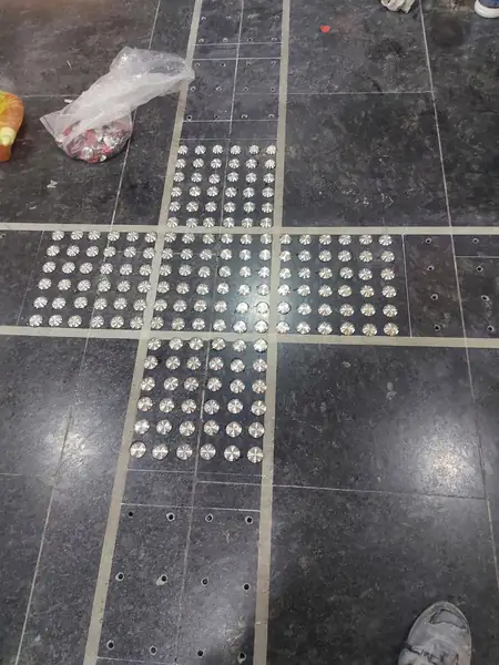 HSBC PUNE - tactile installation photo 16