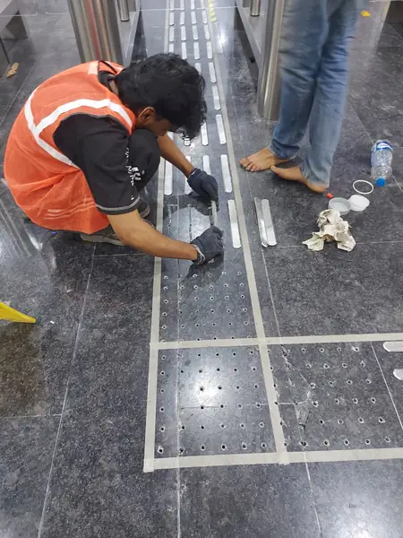 HSBC PUNE - tactile installation photo 19