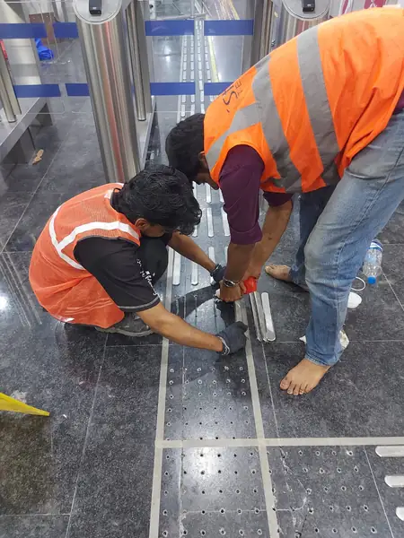 HSBC PUNE - tactile installation photo 20