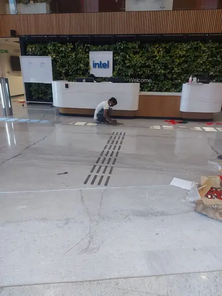 INTEL BENGLOR - tactile installation photo 4