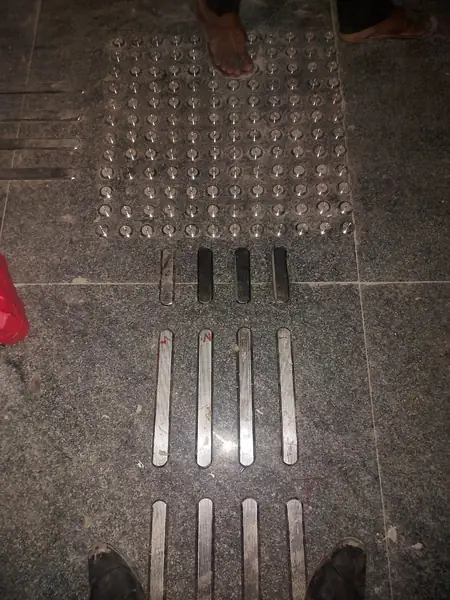 NCPOR GOA - tactile installation photo 3
