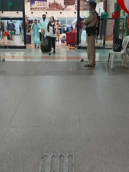 Pune Airport - tactile installation photo 2