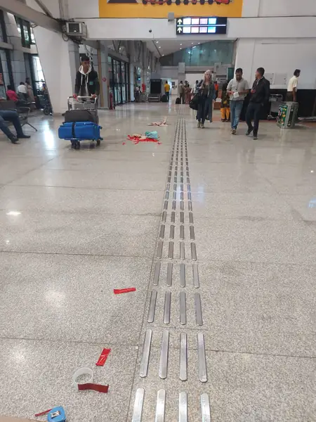 Pune Airport - tactile installation photo 4